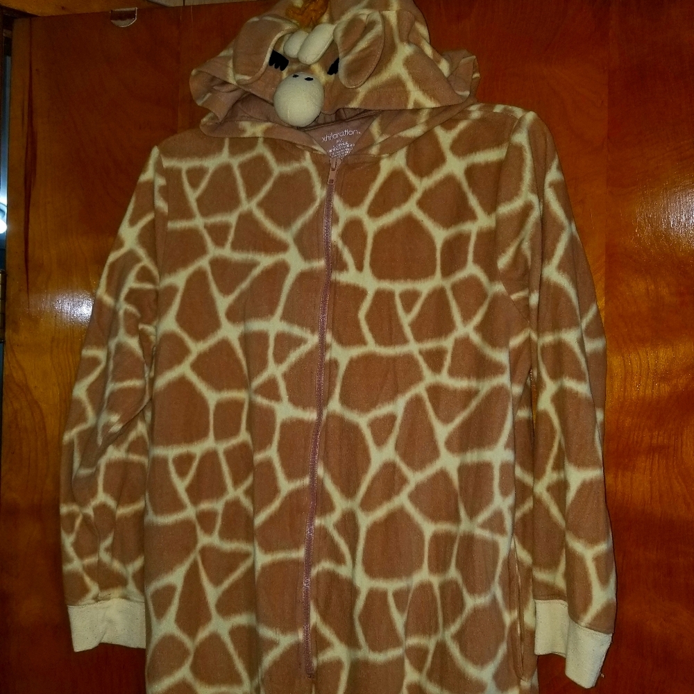 Giraffe adult "onesie"